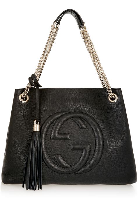 gucci mini soho chain|Gucci soho shoulder bag medium.